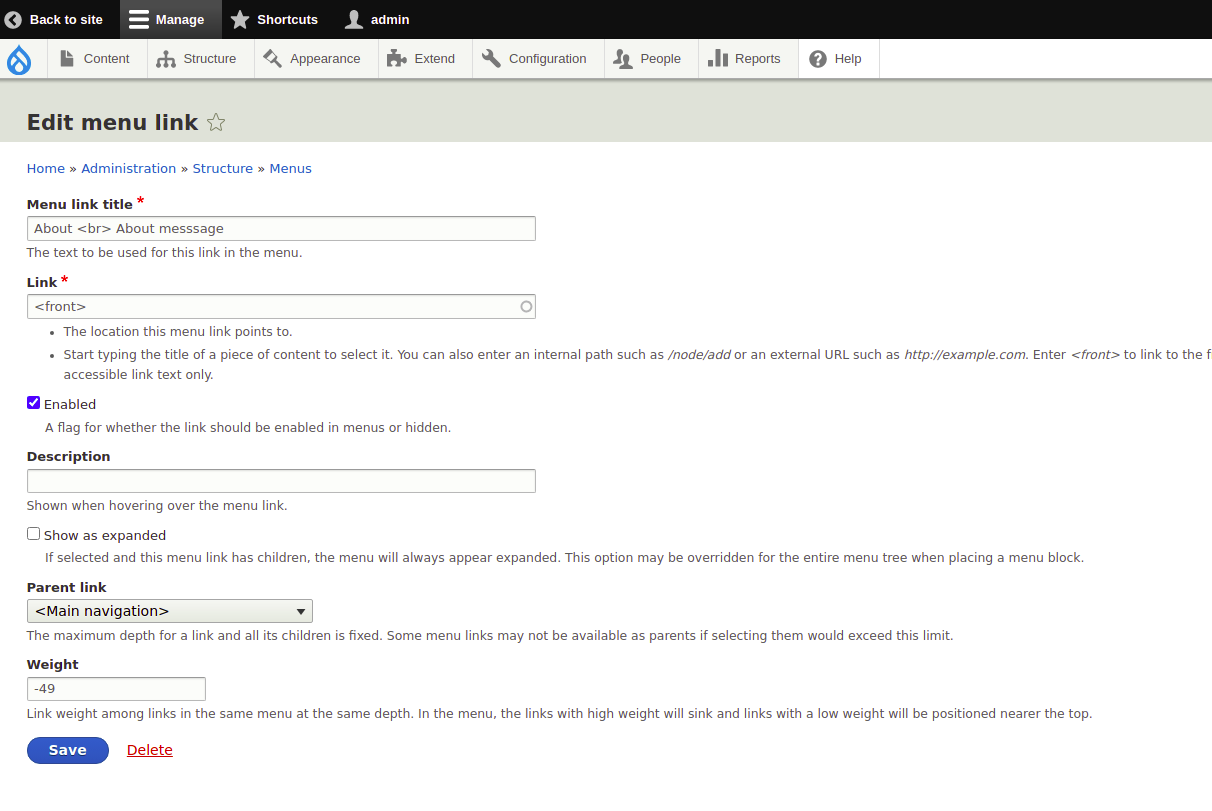 Html Menu Drupal Org Html Menu Drupal Org